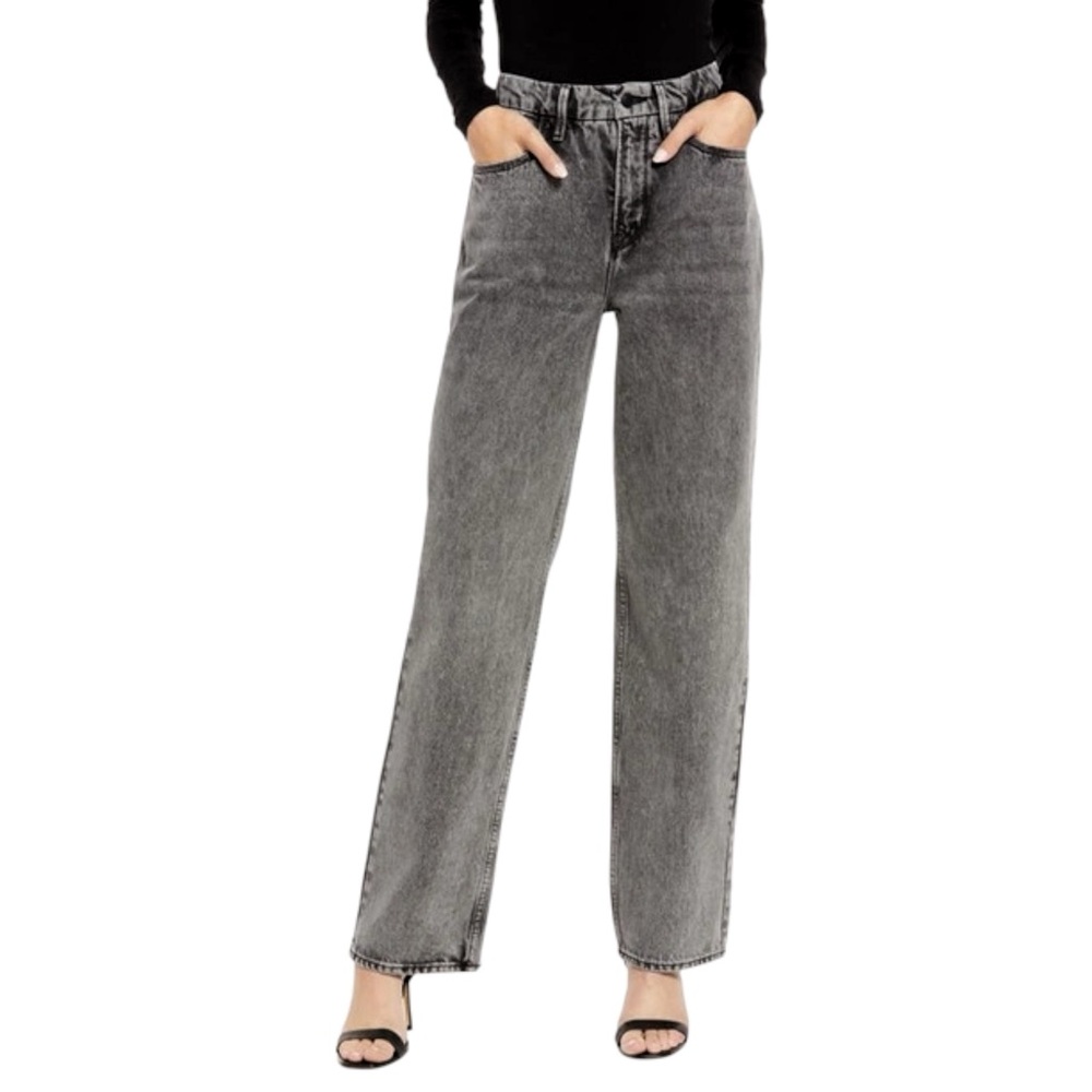 GOOD AMERICAN Relaxed Straight Jeans! Retail $155